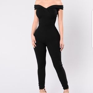 Black Fashion Nova Jumpsuit